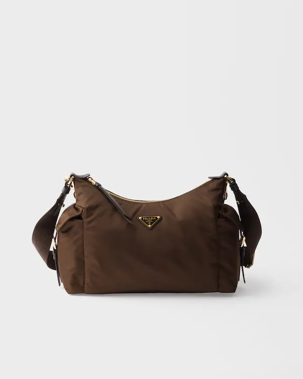 Borsa Prada Explore in Re-Nylon e pelle di grandi dimensioni